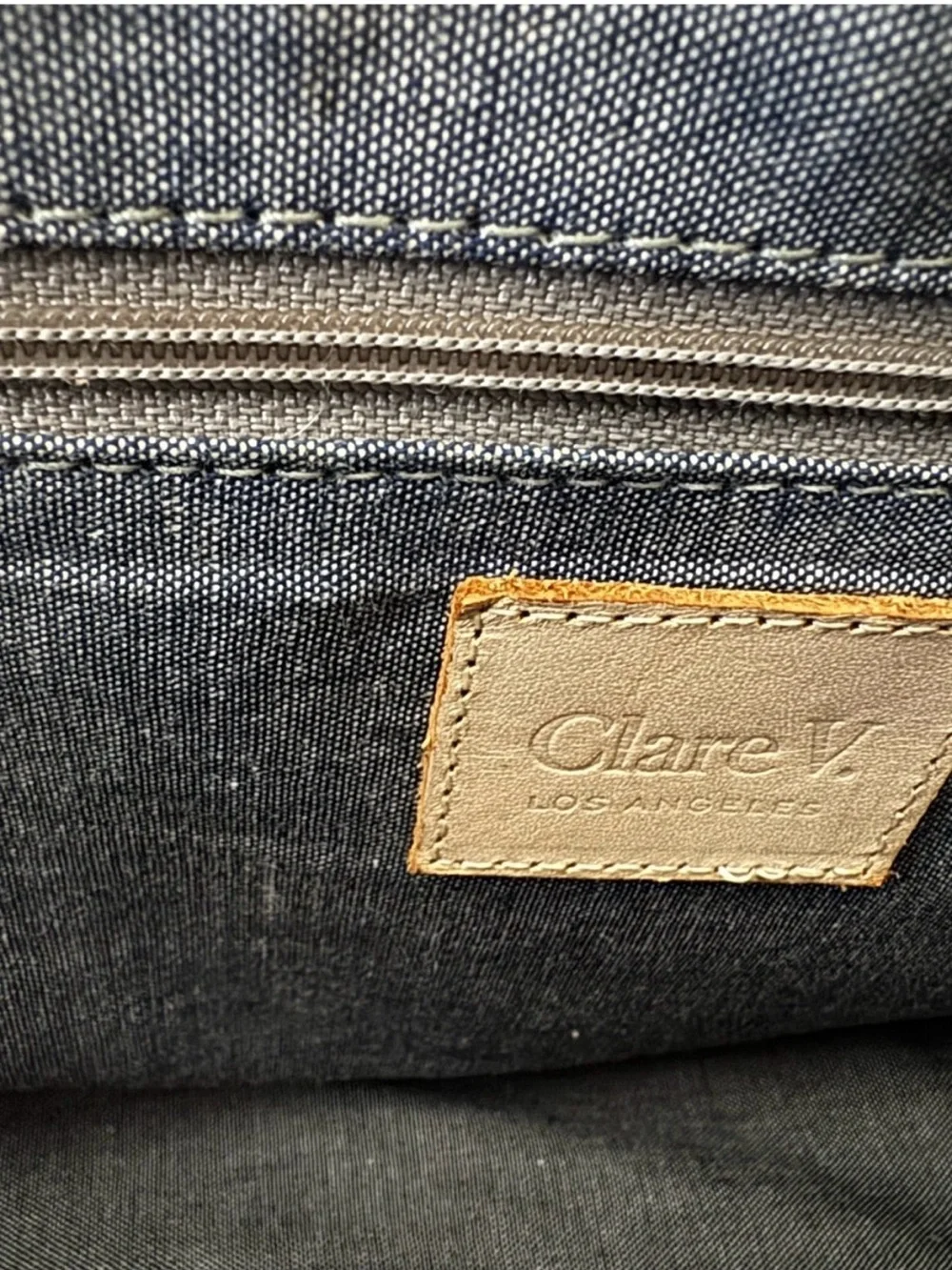 Clare V. refined satchel